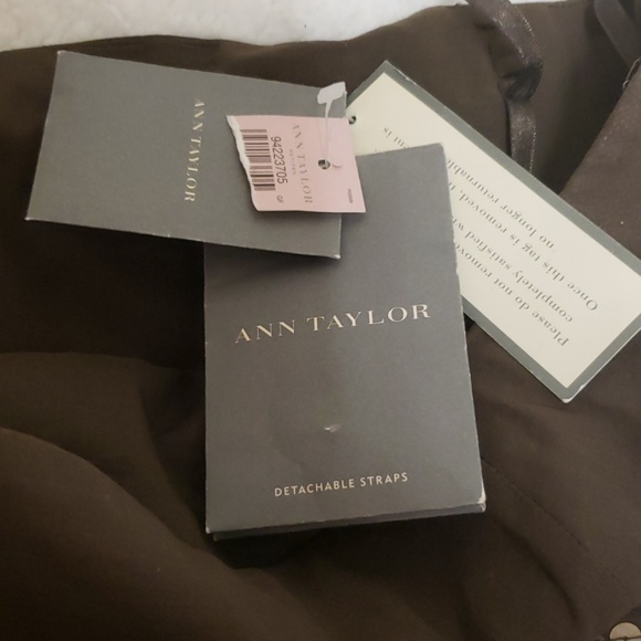 NWT Ann Taylor Petite Strapless Beaded Dress - Picture 4 of 5